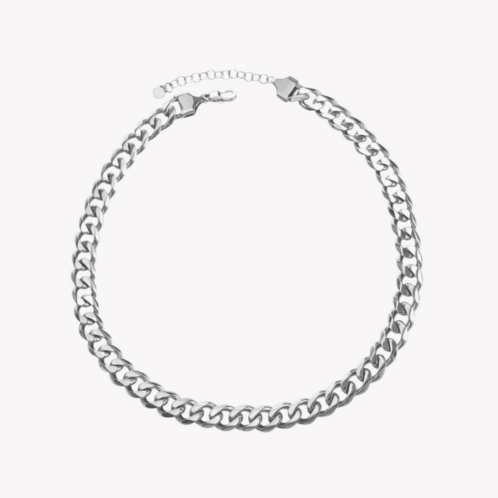 ZINK Women's Silver Stainless Steel Necklace | ZFNL009S