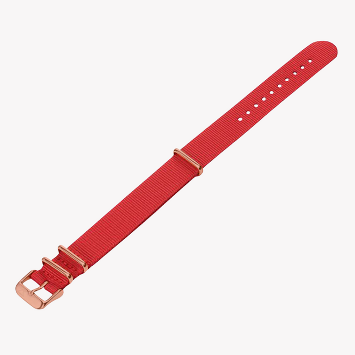 ZINK Women's Nylon Watch Band - Red | ZNB002RRG