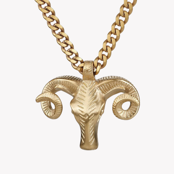 ZINK Men's Gold Stainless Steel Necklace | ZJPD023G