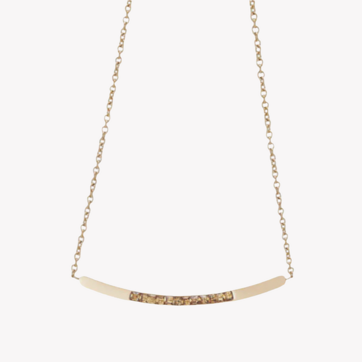 ZINK Women's Gold Stainless Steel Necklace | ZFNL001GS