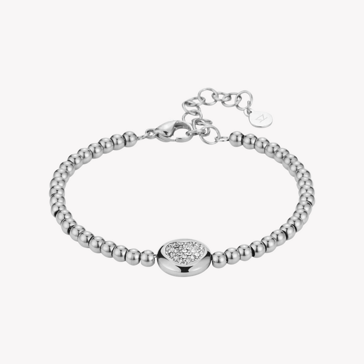 ZINK Women's Silver Stainless Steel Bracelet | ZFBR007SH