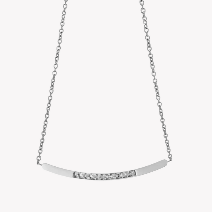 ZINK Women's Silver Stainless Steel Necklace | ZFNL001SS
