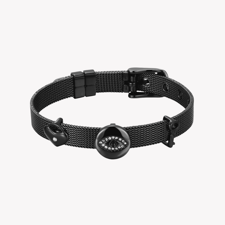 ZINK Women's Black Stainless Steel Bracelet | ZFBR001B1