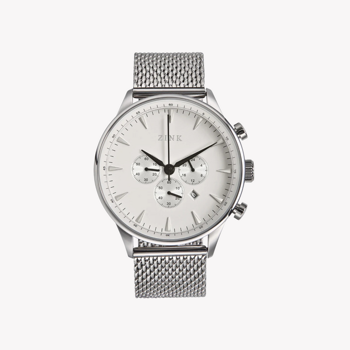 ZINK Men's Stainless Steel Silver Watch | ZK127G2MS-16