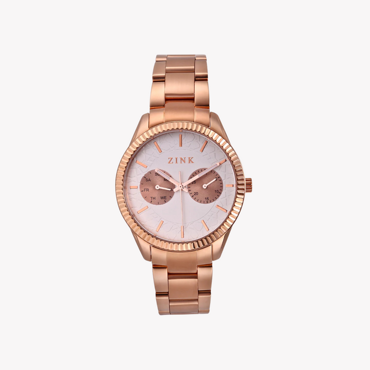 ZINK Women's Rose Gold Watch - Stainless Steel | ZK128L2SS-10