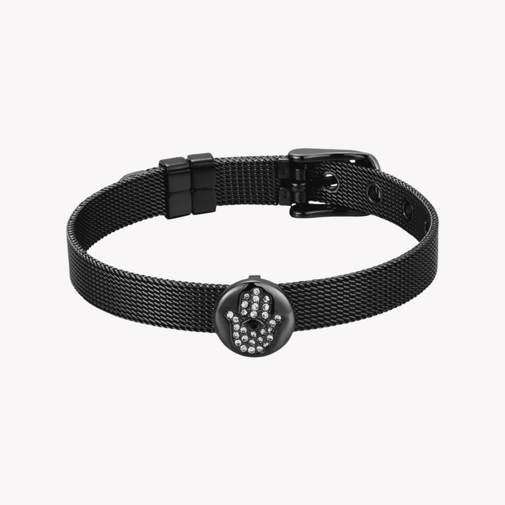 ZINK Women's Black Stainless Steel Bracelet | ZFBR001B6
