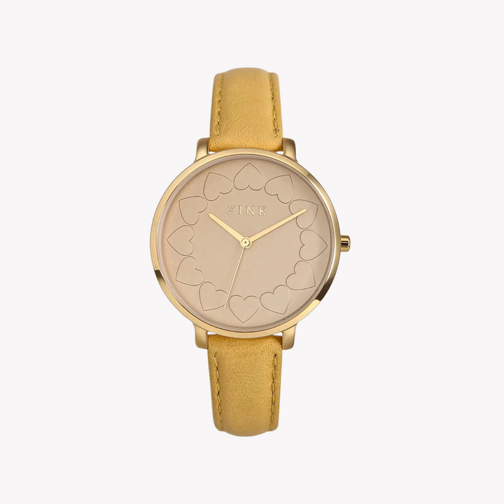 ZINK Women's Gold & Khaki Watch - Stainless Steel | ZK129L1LS-1015S