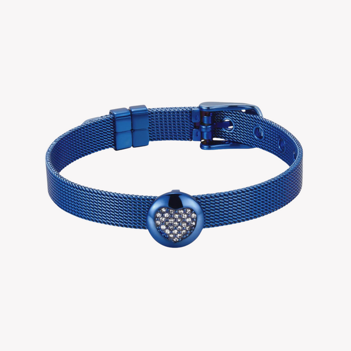 ZINK Women's Blue Stainless Steel Bracelet | ZFBR001BL4