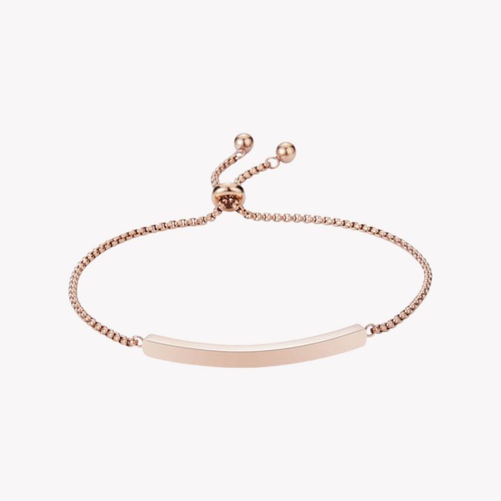 ZINK Women's Rose Gold Stainless Steel Bracelet | ZFBR004RG