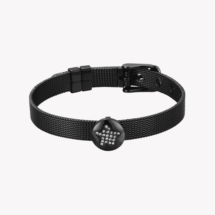 ZINK Women's Black Stainless Steel Bracelet | ZFBR001B8
