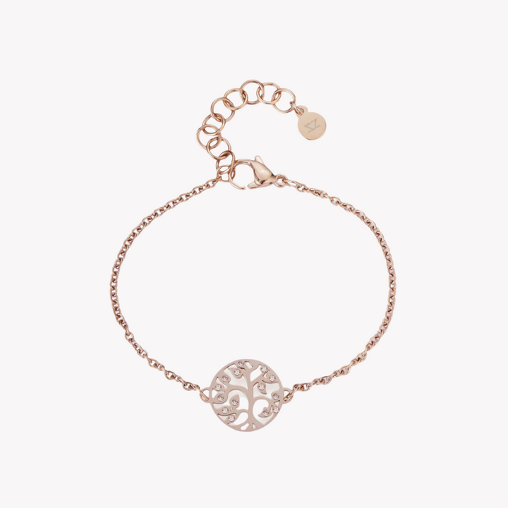 ZINK Women's Rose Gold Stainless Steel Bracelet | ZFBR010RGS