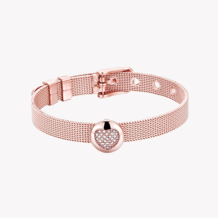 ZINK Women's Rose Gold Stainless Steel Bracelet | ZFBR001RG4