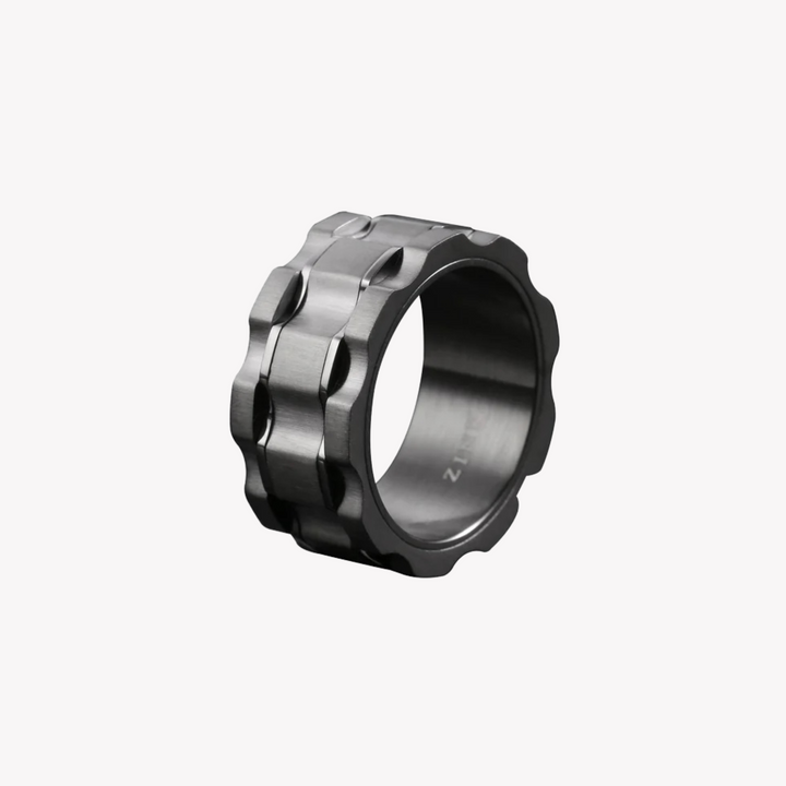 ZINK Men's Gun Stainless Steel Ring | ZJRG029GN