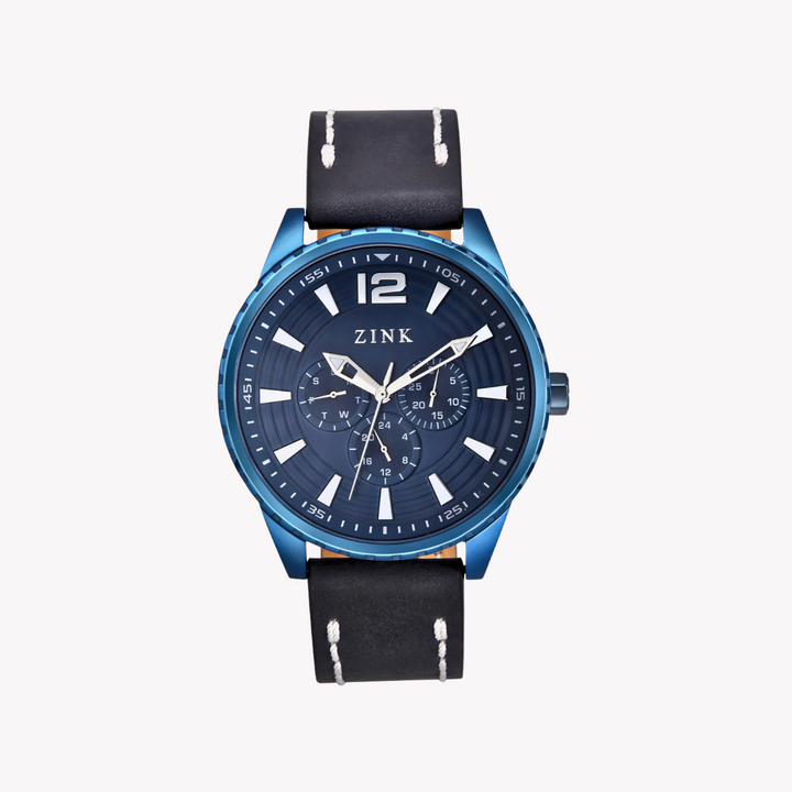 ZINK Men's Blue Stainless Steel Watch | ZK131G2LS-414
