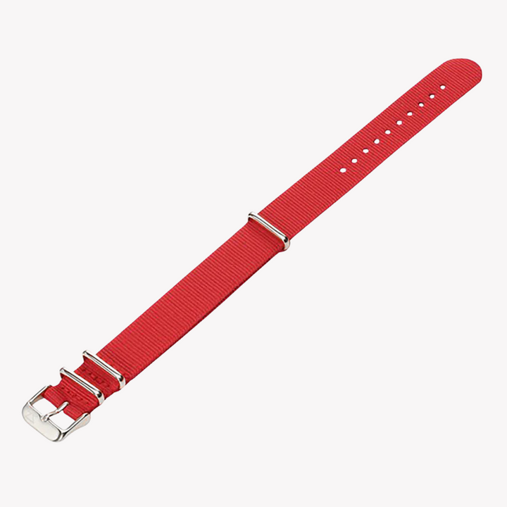 ZINK Women's Nylon Watch Band - Red | ZNB002RS