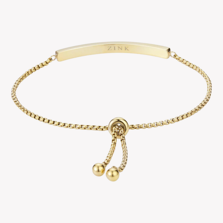 ZINK Women's Gold Stainless Steel Bracelet | ZFBR004GS