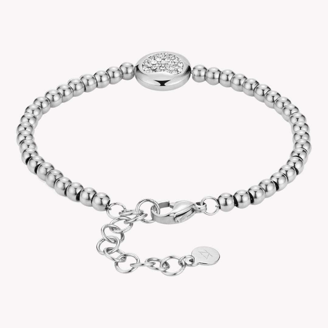 ZINK Women's Silver Stainless Steel Bracelet | ZFBR007SH