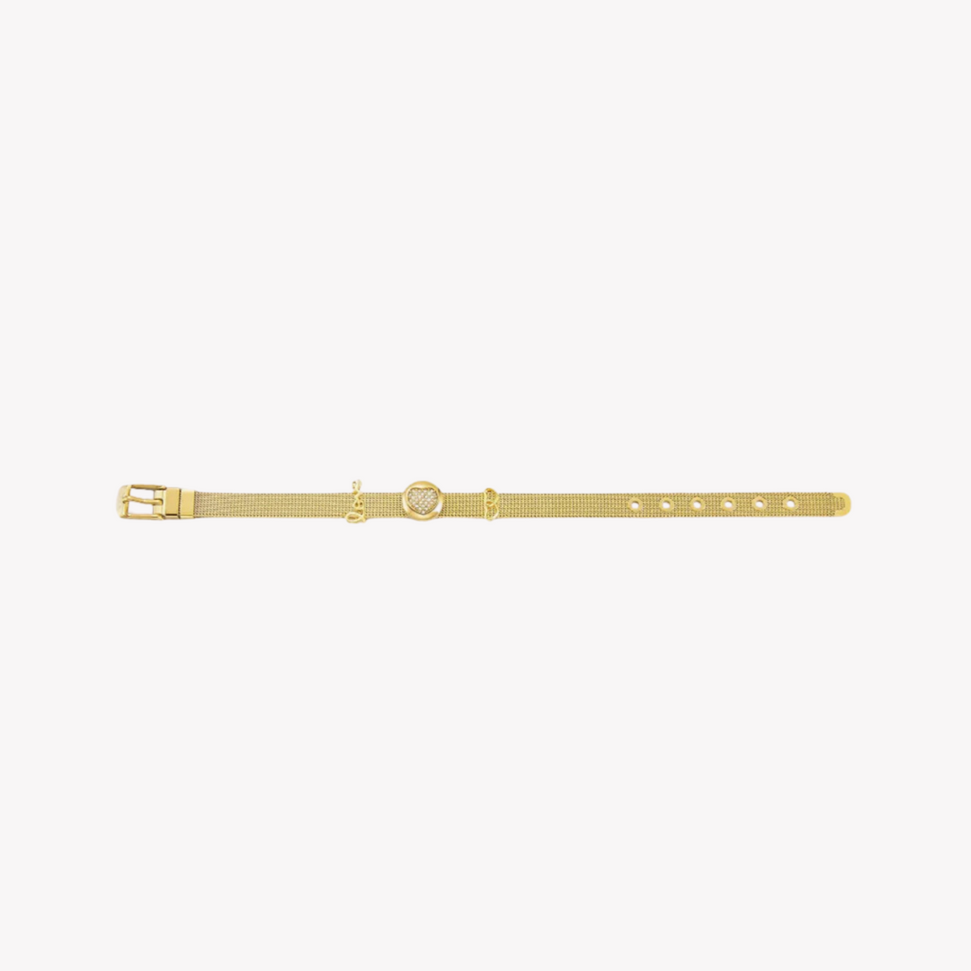 ZINK Women's Gold Stainless Steel Bracelet | ZFBR001G2