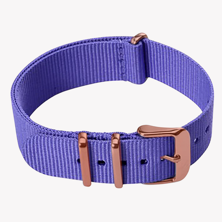 ZINK Women's Nylon Watch Band - Violet | ZNB002PRG