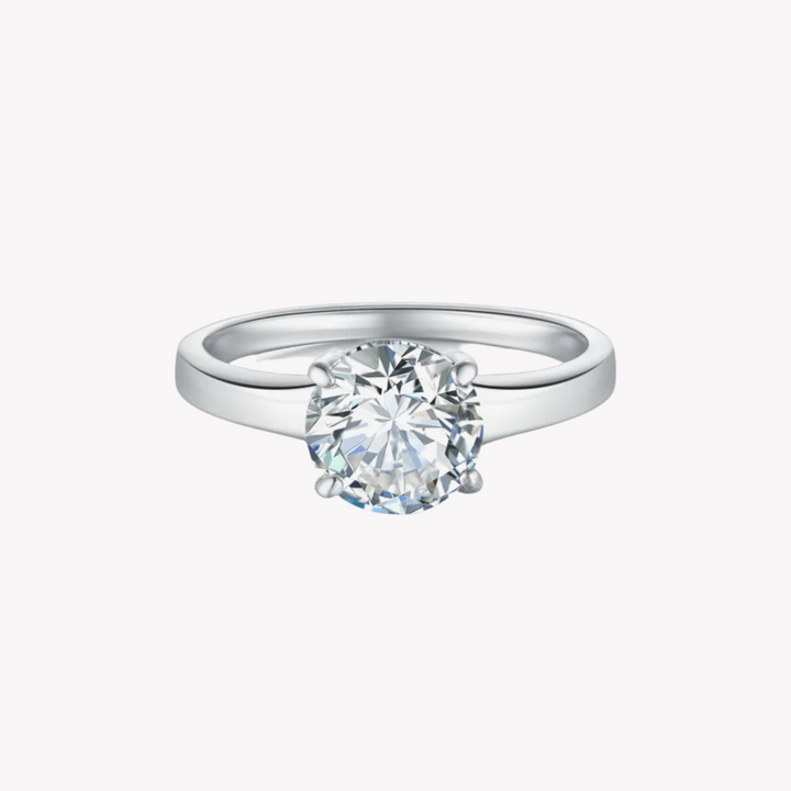 ZINK Women's Silver Stainless Steel Ring | ZFRG002SRC