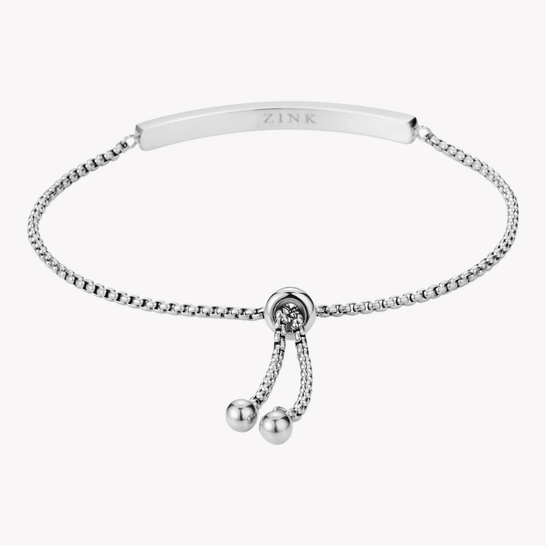 ZINK Women's Silver Stainless Steel Bracelet | ZFBR004S