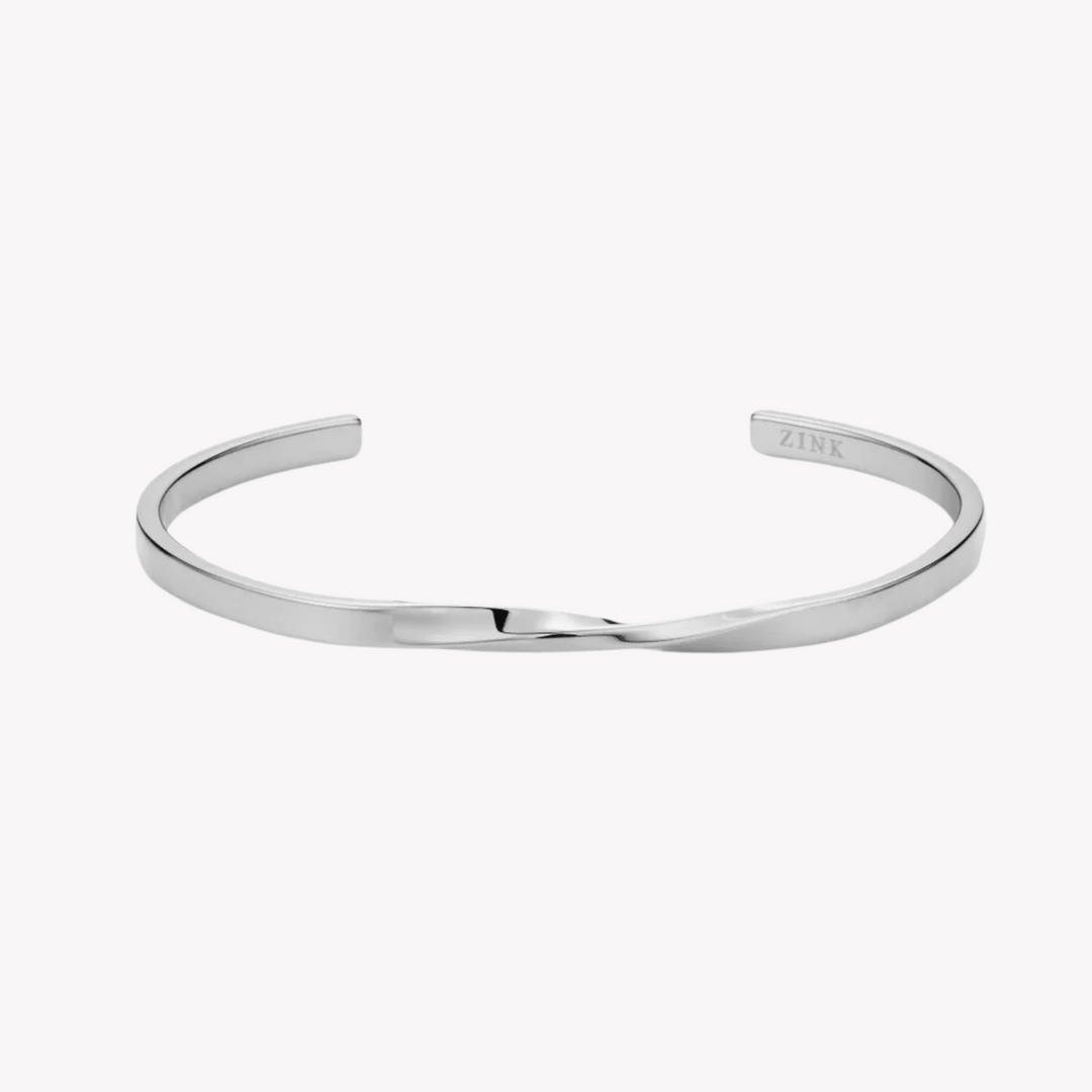ZINK Women's Silver Stainless Steel Bracelet | ZFBG007S
