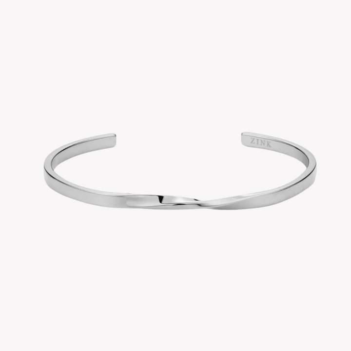 ZINK Women's Silver Stainless Steel Bracelet | ZFBG007S