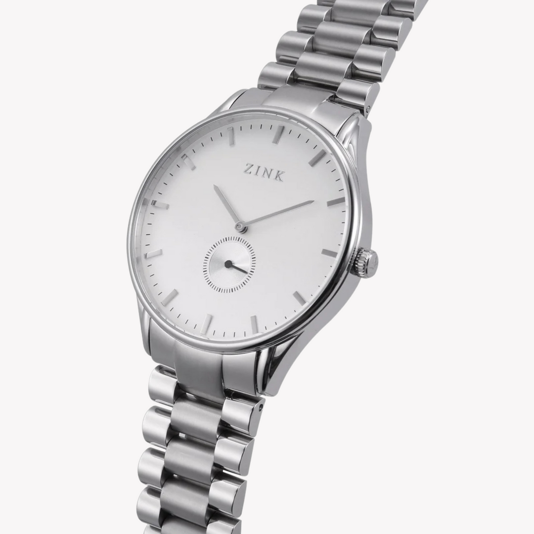 ZINK Men's Silver Stainless Steel Watch | ZK130G5SS-16