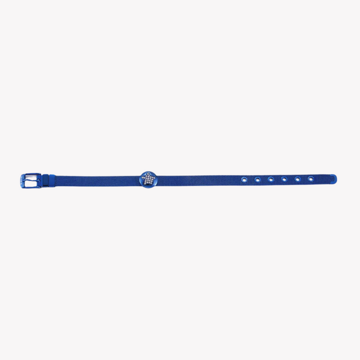 ZINK Women's Blue Stainless Steel Bracelet | ZFBR001BL8