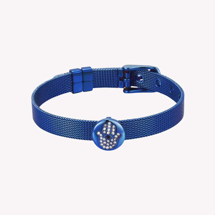 ZINK Women's Blue Stainless Steel Bracelet | ZFBR001BL6