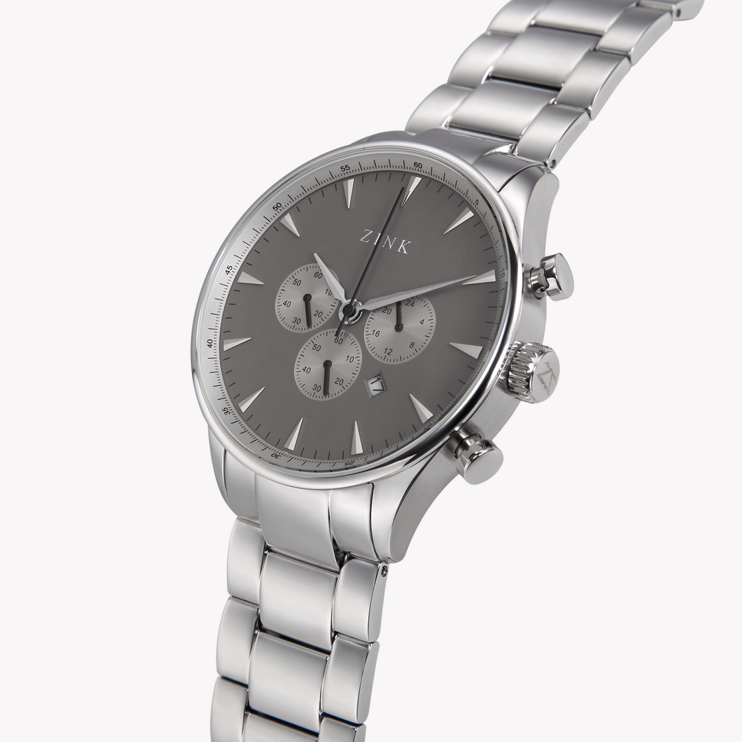 ZINK Men's Stainless Steel Silver Watch | ZK127G2SS-36