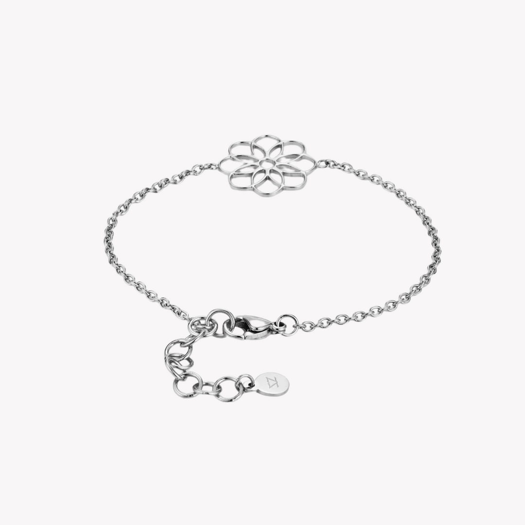 ZINK Women's Silver Stainless Steel Bracelet | ZFBR005S