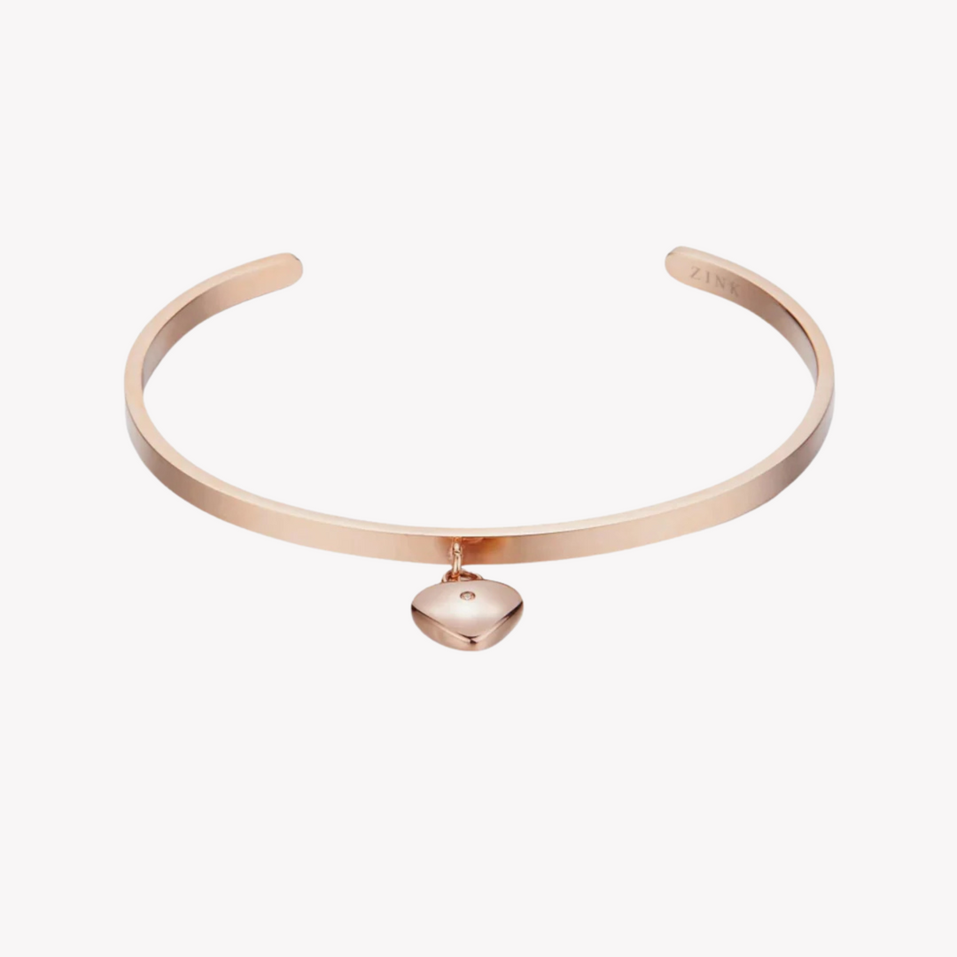 ZINK Women's Gold Stainless Steel Bracelet | ZFBG009G