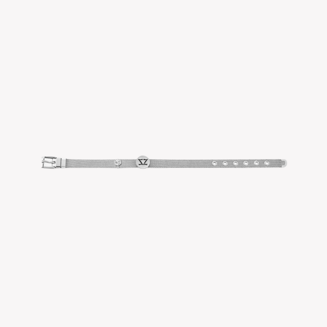 ZINK Women's Silver Stainless Steel Bracelet | ZFBR001S3
