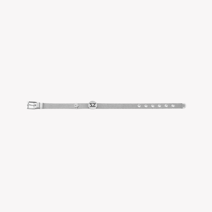 ZINK Women's Silver Stainless Steel Bracelet | ZFBR001S3