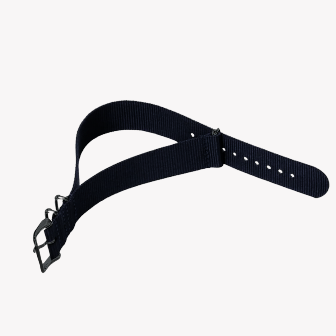 ZINK Men's Nylon Watch Band - Black | ZNB002BB