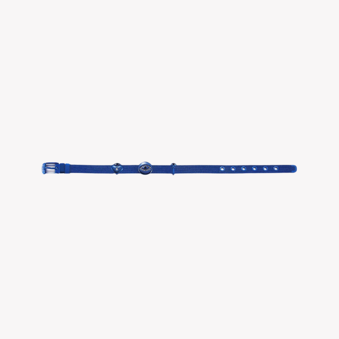 ZINK Women's Blue Stainless Steel Bracelet | ZFBR001BL1