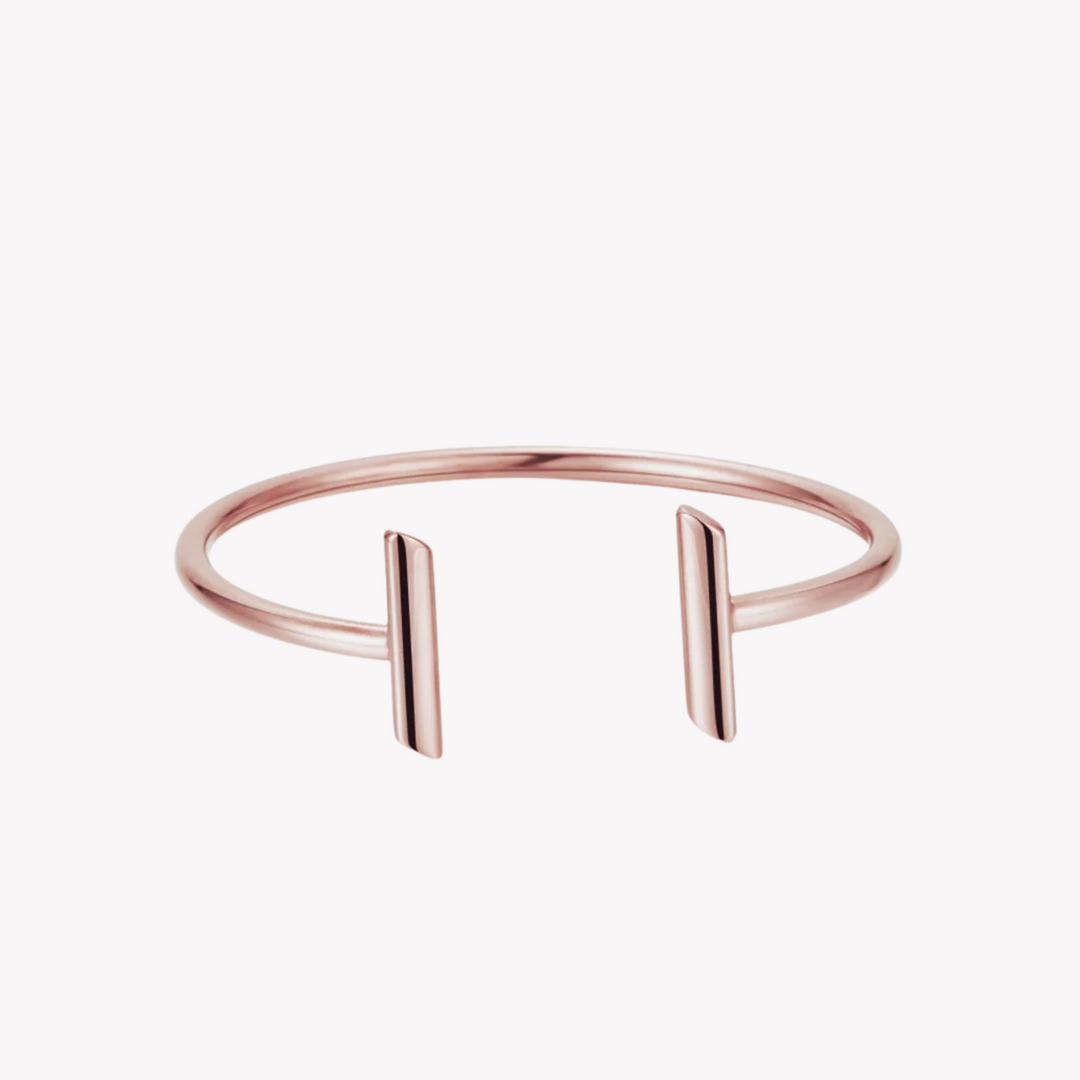 ZINK Women's Rose Gold Stainless Steel Bracelet | ZFBG003RG