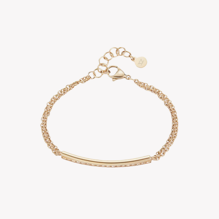 ZINK Women's Gold Stainless Steel Bracelet | ZFBR012G