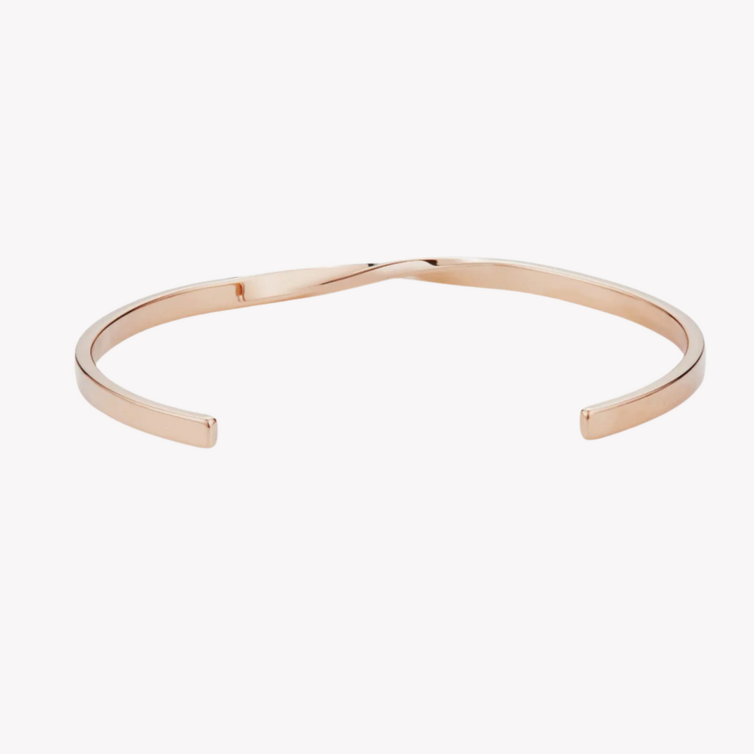 ZINK Women's Rose Gold Stainless Steel Bracelet | ZFBG007RG