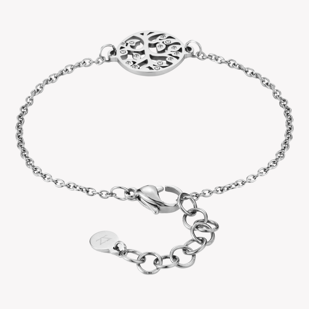 ZINK Women's Silver Stainless Steel Bracelet | ZFBR010SS