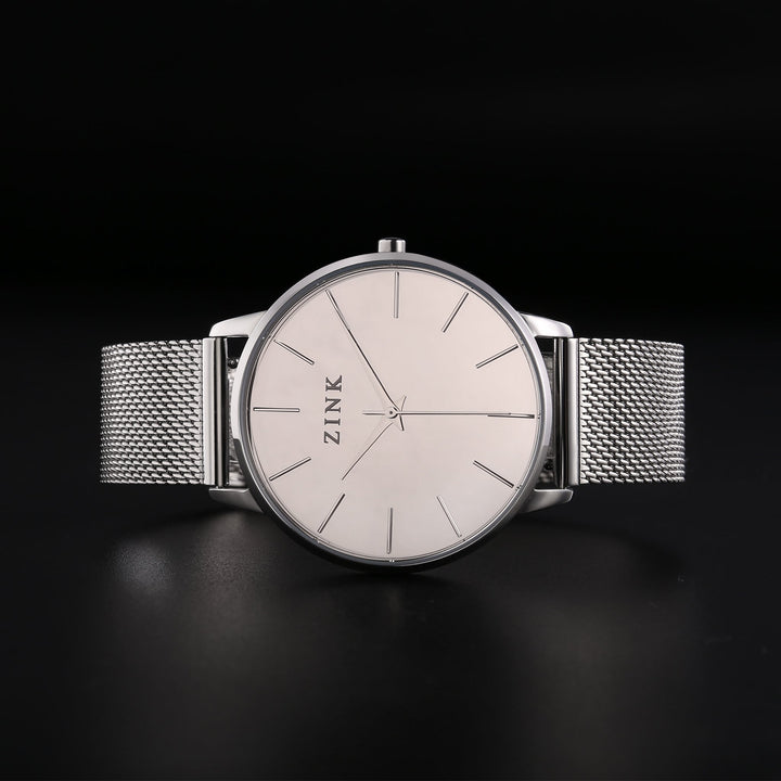ZINK Women's Silver Stainless Steel Quartz Watch | ZK132L1MS-SM6
