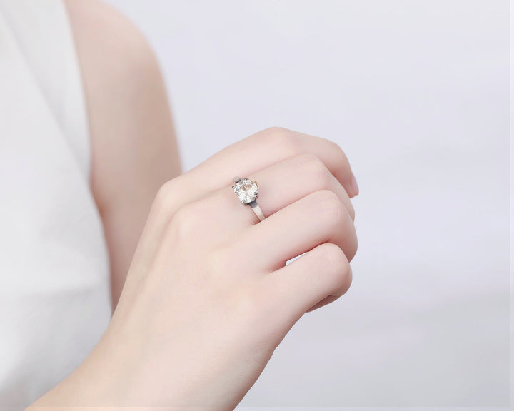 ZINK Women's Silver Stainless Steel Ring | ZFRG002SHCH