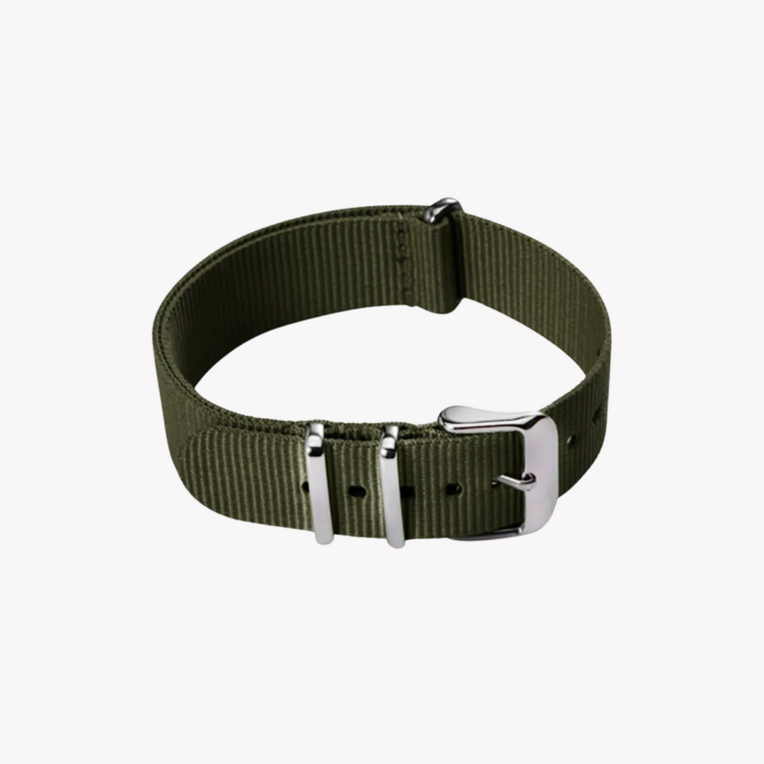 ZINK Men's Nylon Watch Band - Green | ZNB002DGS
