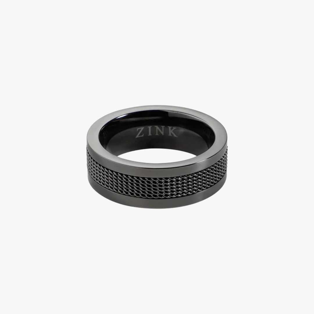 ZINK Men's Gun Stainless Steel Ring | ZJRG018SPIG