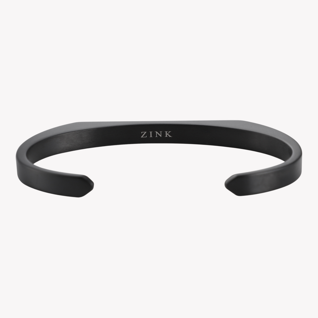ZINK Men's Black Stainless Steel Bracelet | ZJBC056B