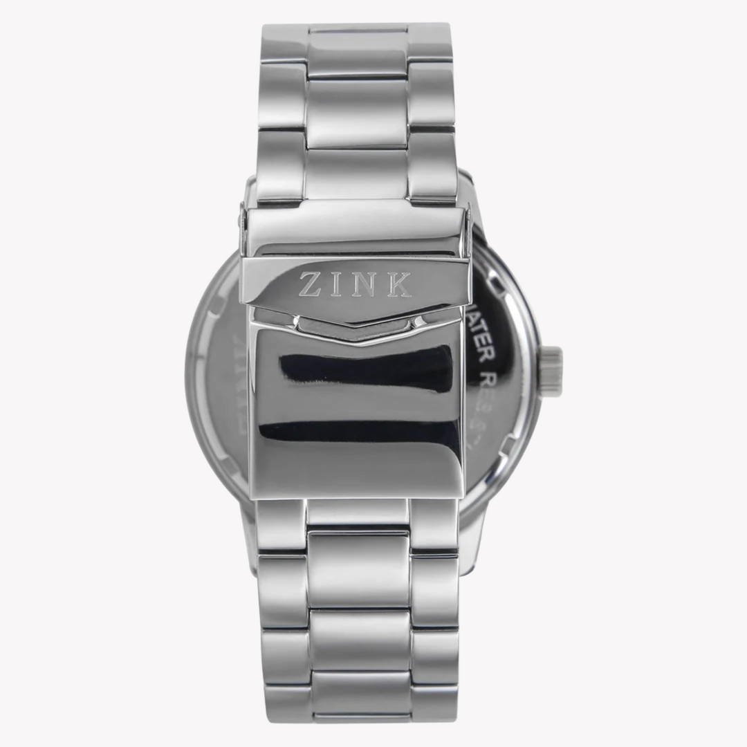 ZINK Men's Stainless Steel Black Watch | ZK127G1SS-26
