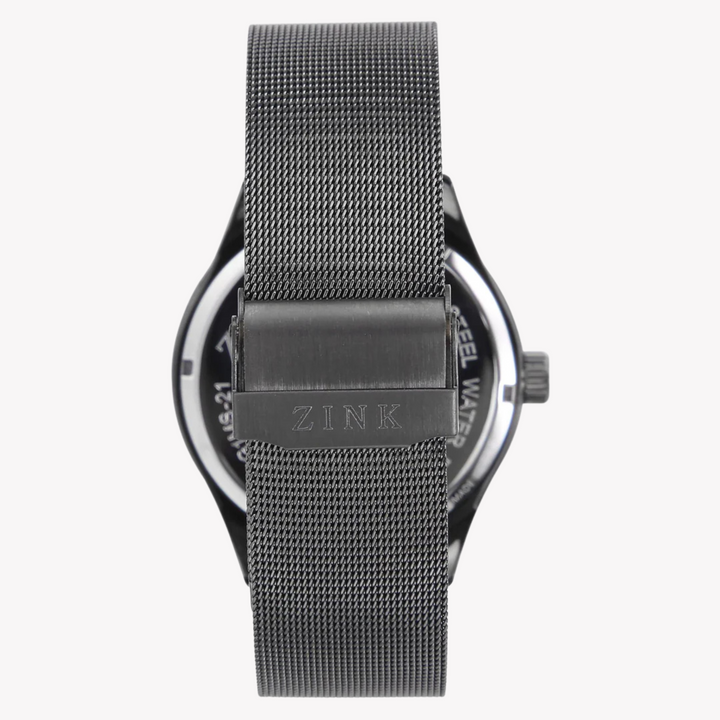 ZINK Men's Black Stainless Steel Watch | ZK127G1MS-21