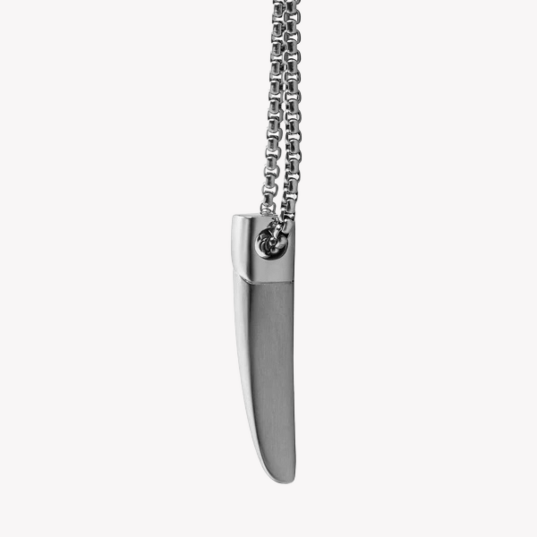 ZINK Men's Stainless Steel Necklace - Silver | ZJPD024-S