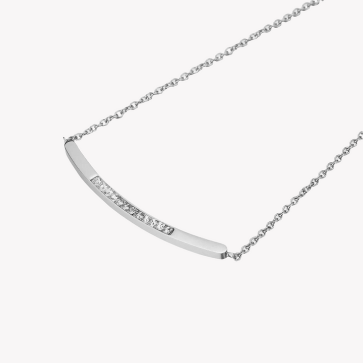 ZINK Women's Silver Stainless Steel Necklace | ZFNL001SS